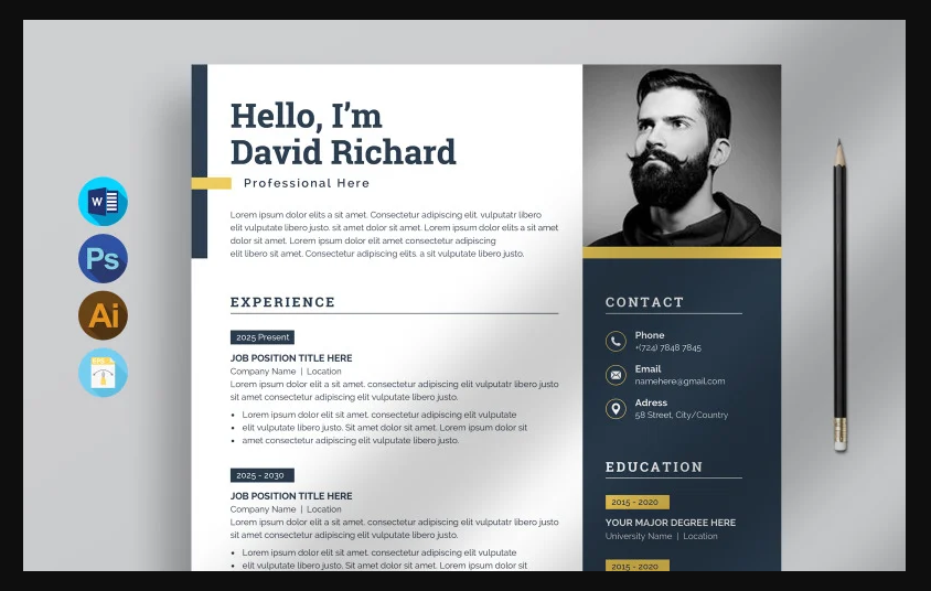 Get The Best Resume Templates Ideas - Cloud Retouch