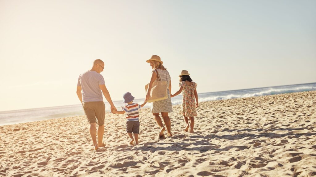 Winter Beach Family Photos Featured Image