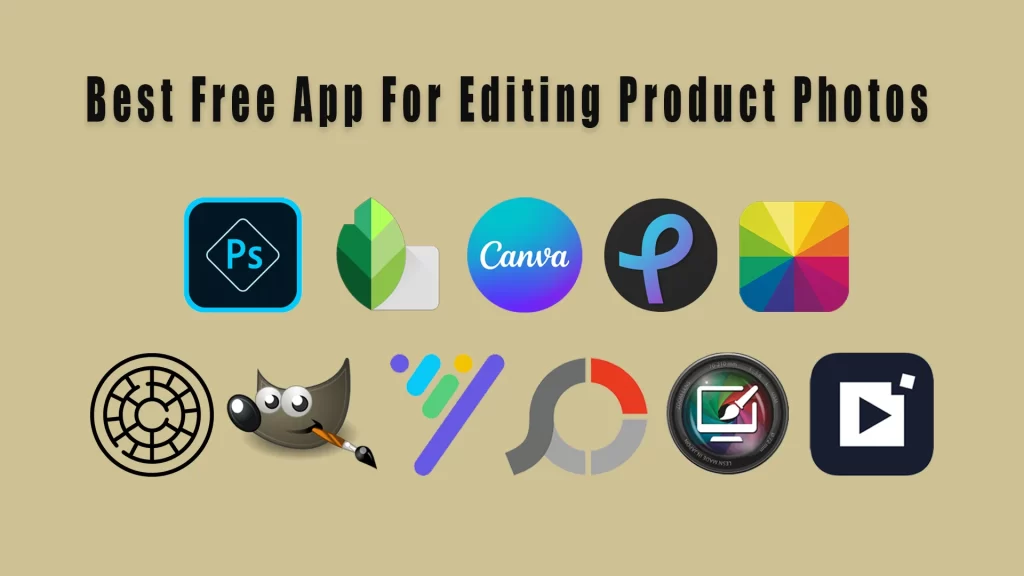 best free app for editing product photos featured image