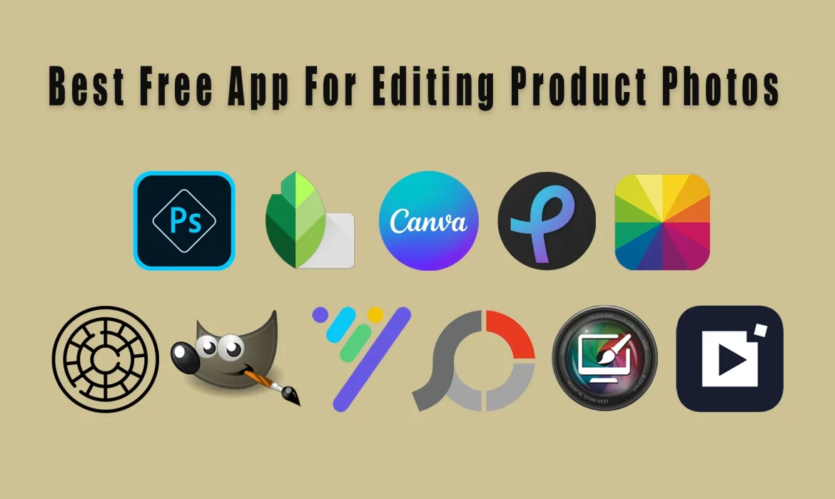 best free app for editing product photos featured image