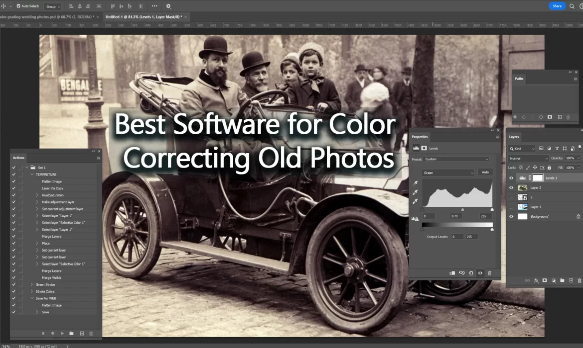 color correct old photos featured image