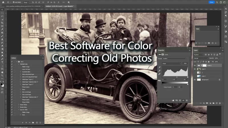 color correct old photos featured image